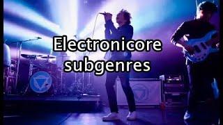 Electronicore subgenres