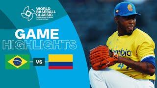 Brazil vs. Colombia | 2025 World Baseball Classic Qualifier Highlights