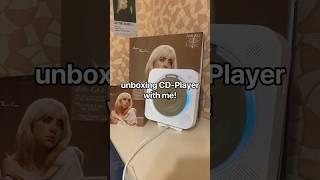 unboxing CD Player! #music #happierthanever #song #cd #cdplayer #billieeilish  #unboxing