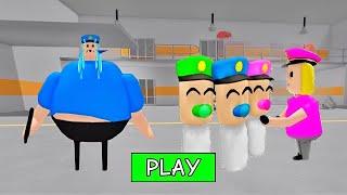 SECRET UPDATE | POLICE BABIES FALL IN LOVE WITH BABY POLICE GIRL? SCARY OBBY #roblox #scaryobby