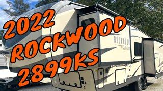 NEW 2022 ROCKWOOD 2899KS ULTRA LITE 5TH WHEEL FOREST RIVER DODD RV SHOW ISLAND KITCHEN SOLAR