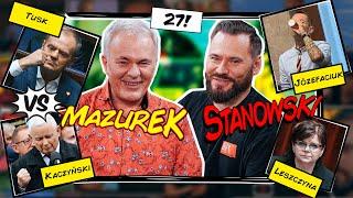 MAZUREK & STANOWSKI #27: KRĘGOSŁUPY W SEJMIE, LESZCZYNA W BURGUNDII I NĘDZARZ JÓZEFACIUK