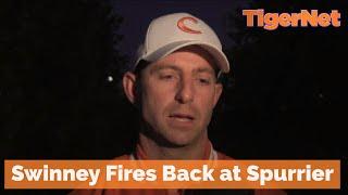 Dabo Rant - Swinney fires back at Spurrier