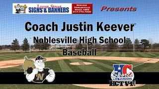 Noblesville Baseball Coach Justin Keever