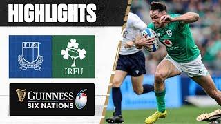 HIGHLIGHTS |  Italy v Ireland ️ | 2023 Guinness Six Nations