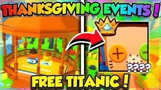 THANKSGIVING EVENT LEAKS in PETS GO & PET SIM 99!! (Roblox)