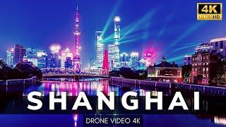 The SHANGHAI CITY in CHINA - DRONE 4k ULTRA HD VIDEO