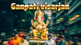 Ganpati visarjan 2024 | Akanksha Mitra mandal cha Raja visarjan |