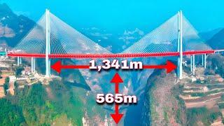 WORLD'S SECOND HIGHEST EXPRESS BRIDGE 2025 || BEIPANJIANG BRIDGE 都兴高速北盘江大桥 #bridge