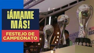 Detrás de cámaras de ¡ÁMAME MÁS! | Nuestro FESTEJO de BICAMPEONATO en el ESTADIO AZTECA