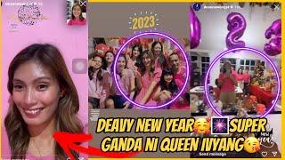 NEW YEAR CELEBRATION  DEAVY|MALAPIT NA KAYO MAGKASAMA ULIT|SUPER GANDA NI QUEEN IVYANG