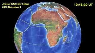 Annular/Total Solar Eclipse - November 3, 2013 @albertomHD