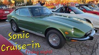 Friday Night Cruise-in to Sonic!  on the turbo CB750