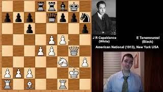 Jose Raul Capablanca vs Edward Tenenwurzel - New York (1913)