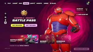 Full Fortnite Chapter 6 Season 1 Battle Pass (Hunters)