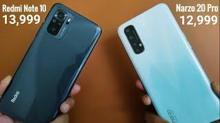 Redmi Note 10 vs Narzo 20 Pro (RM UI 1.0)Speed Test | Which is BETTER?