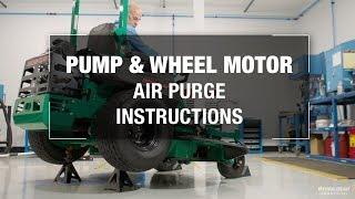 Hydro-Gear Pump & Wheel Motor Air Purge Instructions