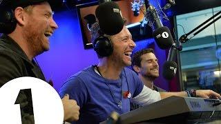 Coldplay sing three very boring songs