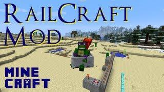 Minecraft Mod Showcase: RAILCRAFT!!!