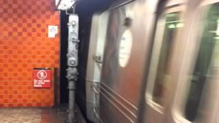 NYC Subway Exclusive: Coney Island bound R46 F train via the E leaving Sutphin Blvd/JFK