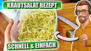 Krautsalat - schnell und einfach - Rezept