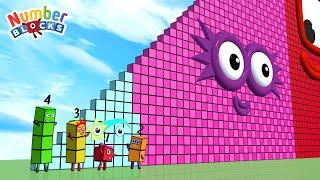 Numberblocks Step Squad NEW 1 to 1850 BIGGEST - The Amazing Step Squad Numberblocks HUGE