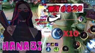 CRIT HACK !?! | Hanabi Best Build 2023 | Hanabi Build Top 1 Global | Mobile Legends | MLBB