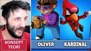 YENİ KARAKTER OLİVER - KARDİNAL CROW ve DAHA FAZLASI Brawl Stars GÜNCELLEME (Konsept/Fikir)