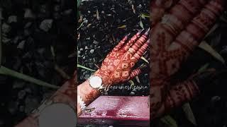 Stain of Natural Henan Cones️ contact -8075800153 for Orders #shorts #henna #mehendi #youtube