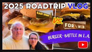 Burger-Check:  ForTheWin vs. EasyStreet - Vlog Januar 2025