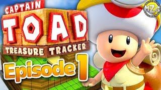 Captain Toad Treasure Tracker Gameplay Walkthrough - Episode 1 - Toad's Adventure! (Nintendo Switch)