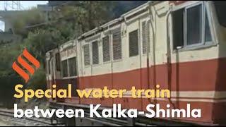 Amid coronavirus lockdown, special water train runs between Kalka-Shimla