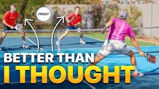 Can I Beat Friday Pickleball By Myself?