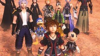 Kingdom Hearts 3 - Final Boss & All Endings