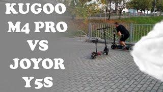 Электросамокат Kugoo M4 Pro 17Ah VS Joyor Y5S 13Ah.