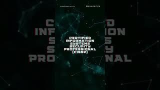 Certified Information Systems Security Professional (CISSP)