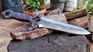 Knife Making - Making a Viking Sword