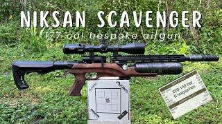 WAG Review of the Niksan Scavenger .177 cal Pre-Charged Pneumatic Bespoke Pesting Rifle