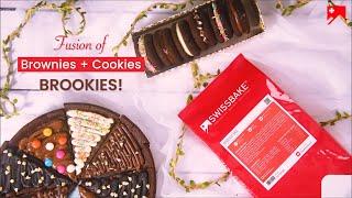 Brookie Recipe | SwissBake® Brookie Mix - The Fusion of Brownie Cookies!