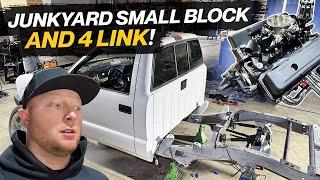 S10 4-link Install & Junkyard Small Block Makeover!