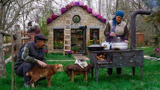 Готовим Куриную Паэлью по-Деревенски со Свежим Чесноком