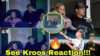 Watch Toni Kroos Reaction to Valverde’s GoalKroos got Standing Ovation at Bernabeu,Kroos reactions