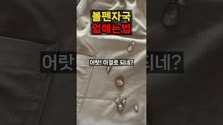 흔적도 없이 깨끗하게 볼펜자국 없애는법 '이것'으로 되네?