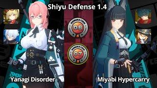 M0 Yanagi Disorder & M0 Miyabi Hypercarry - Shiyu Defense 6 & 7 S Rank Zenless Zone Zero