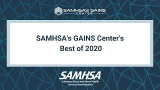 SAMHSA's GAINS Center's Best of 2020