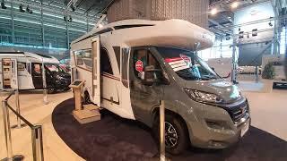 'TWO FLOOR' MOTORHOME with REAR LOUNGE + insulated raising roof. Burstner Lyseo Gallery T649G