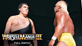 FULL MATCH - Hulk Hogan vs. Andre the Giant - WWE Championship Match: WrestleMania III