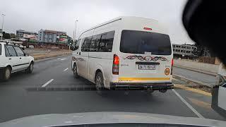 South Africa Taxi Road Rage DW79MV GP