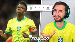 Brasil 0 x 0 Costa Rica -SELEÇÃO BRASILEIRA MAL DEMAIS! 