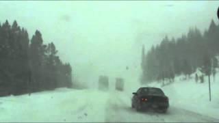 COLORADO ROCKY MOUNTAIN SNOW STORM INTERSTATE 70 ROCKIES DENVER